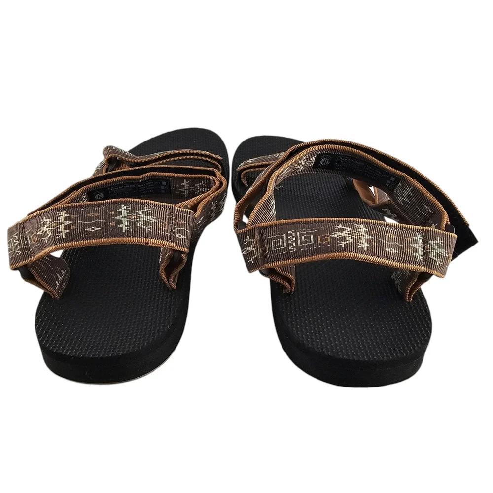 NWT Teva Sandals Mens Size 13 Original Universal Gecko Bracken Brown Adjustable